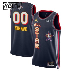 Maillot All-Star 2025 Personnalisable Jordan Navy Swingman - Enfant